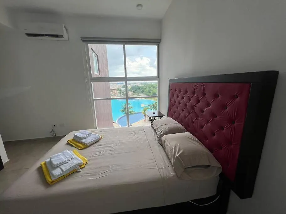 Лагуна. Прохладная. С Бассейном, 15 Мин От Моря Cancun 0*,  Mexico