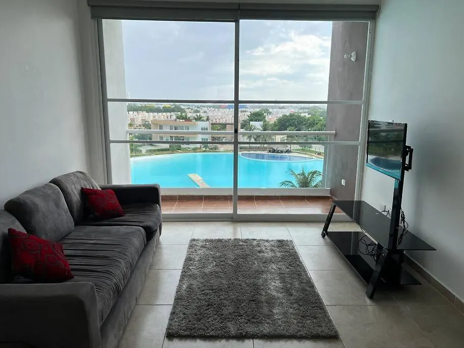 Лагуна. Прохладная. С Бассейном, 15 Мин От Моря Cancun 0*,  Mexico