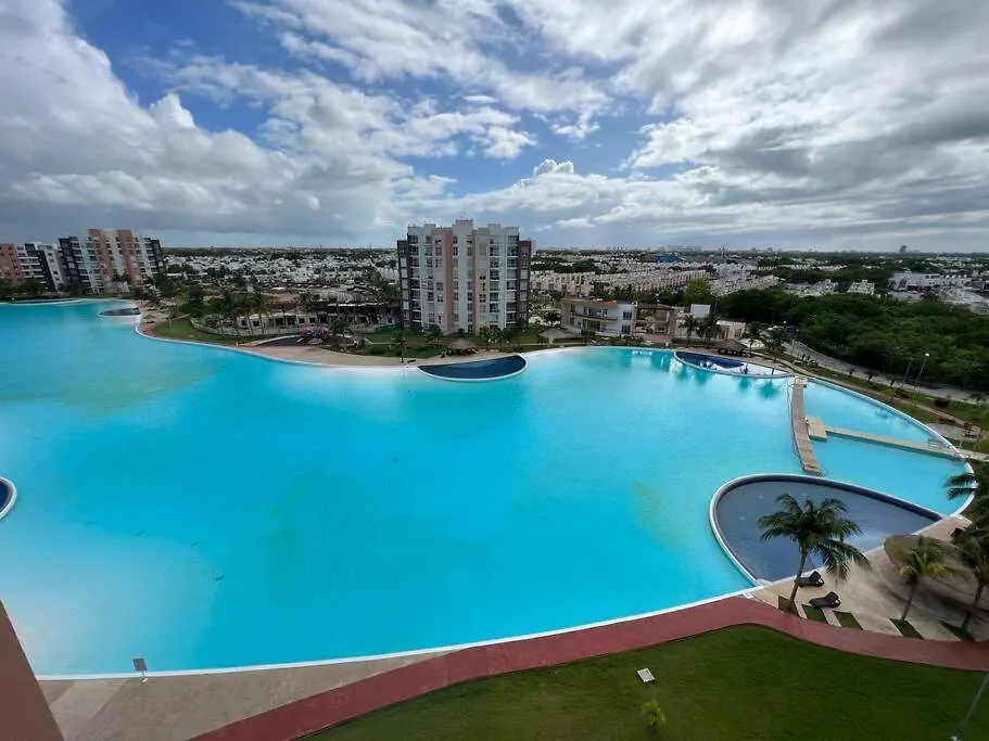Лагуна. Прохладная. С Бассейном, 15 Мин От Моря Cancun