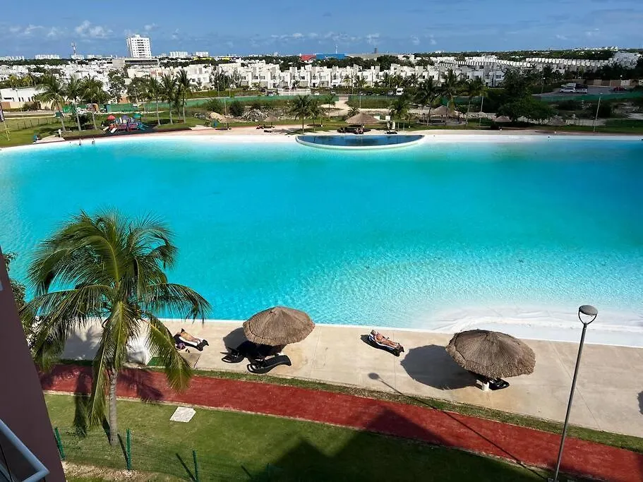 Apartment Лагуна. Прохладная. С Бассейном, 15 Мин От Моря Cancun