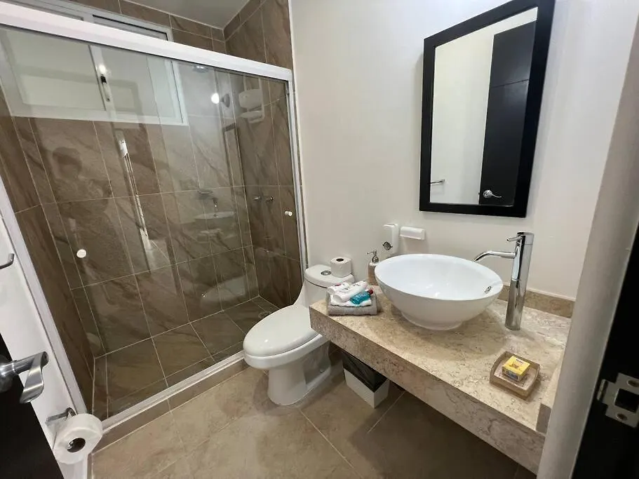 Apartment Лагуна. Прохладная. С Бассейном, 15 Мин От Моря Cancun Mexico